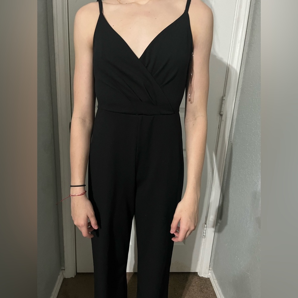 Black Formal Romper